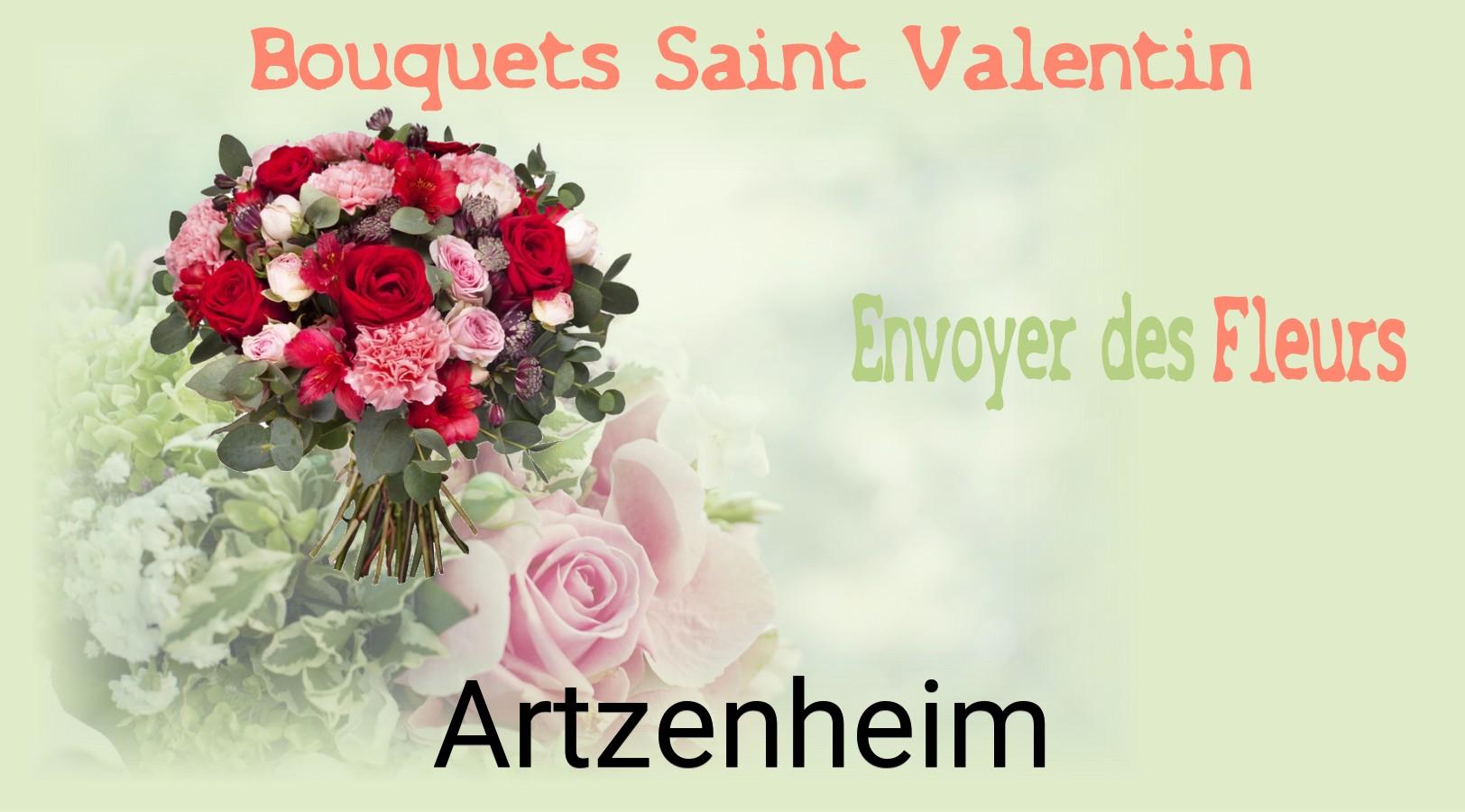 Roses de Saint-Valentin livrées à Artzenheim